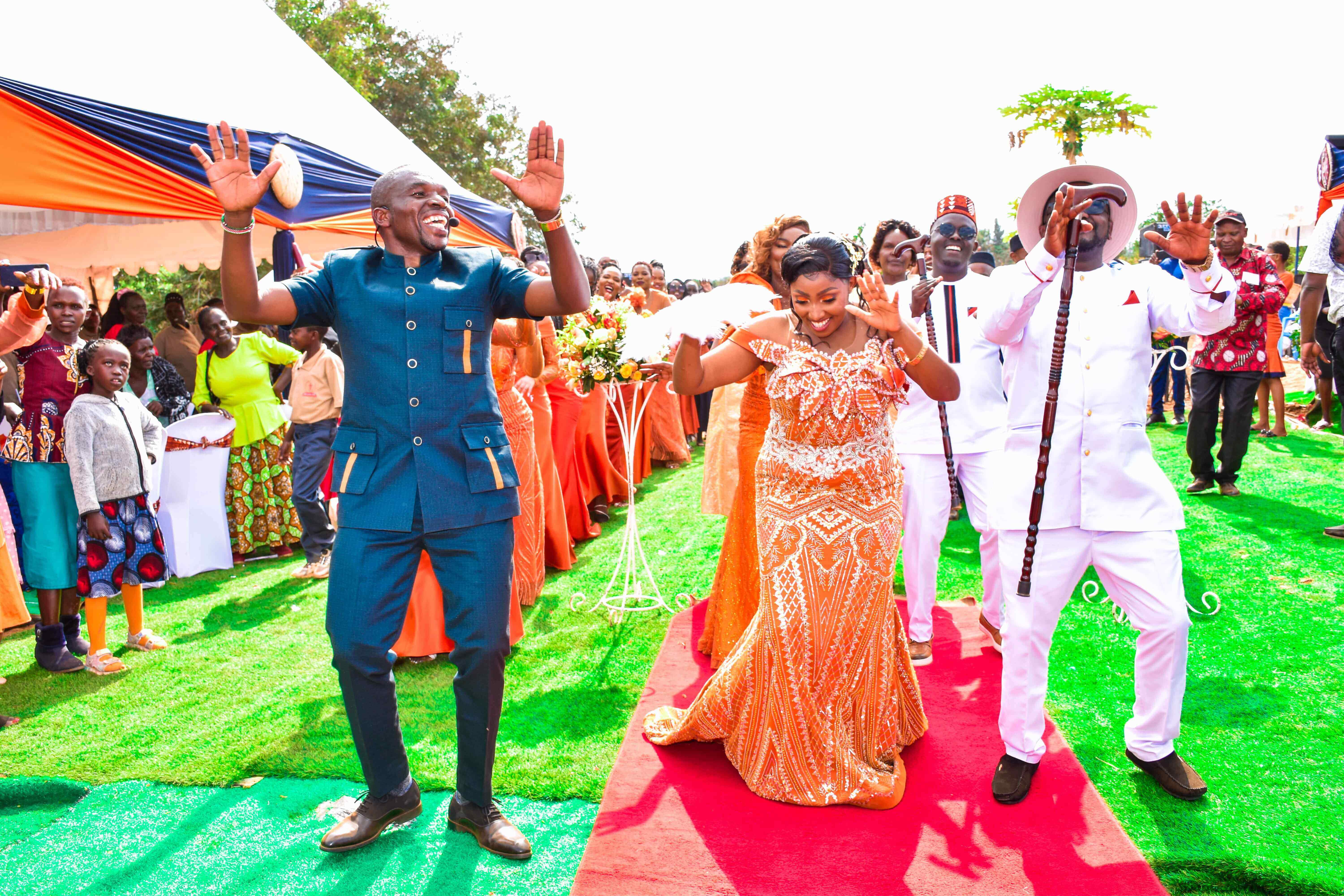 MC on stage with microphone